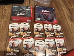 Magic The Gathering MTG Marvel's Spider-Man Collector, Bundle,10 Packs - Image 1