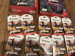 Magic The Gathering MTG Marvel's Spider-Man Collector, Bundle,10 Packs - Image 2