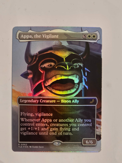Appa, the Vigilant R0062 Foil (Borderless) Avatar Magic the Gathering NM - Image 1