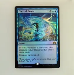 Magic the Gathering: Flare of Denial Modern Horizons 3 Foil NM - Image 1
