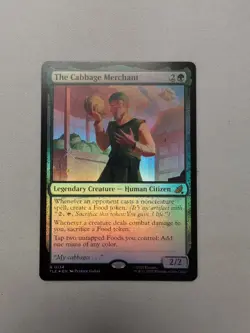 The Cabbage Merchant Avatar: The Last Airbender: Eternal-Legal Foil MTG NM - Image 1
