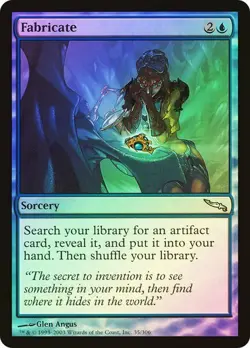 Mirrodin MTG FOIL Fabricate Magic - Image 1
