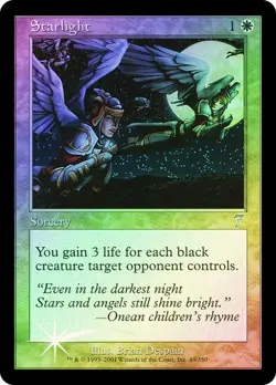7th Edition MTG FOIL Starlight Magic - Image 1