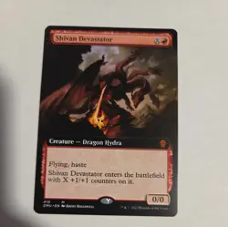 Shivan Devastator (Extended Art) Dominaria United Regular - Image 1