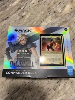 MTG Final Fantasy Limit Break Collector's Edition Commander Deck Surge Foil - Image 1