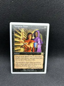Magic The Gathering Vampiric Tutor (161) Classic: Sixth Edition Regular LP - Image 2