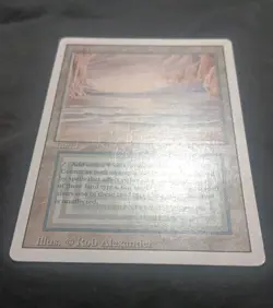 MTG Underground Sea Revised 3rd Edition Regular Rare MP - Image 2