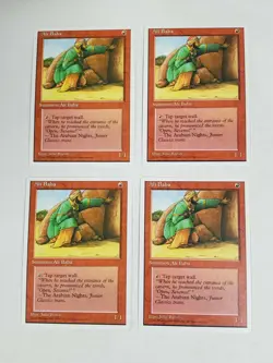 MTG Playset 4x Ali Baba (4th Edition/Red/U) - BGM - Image 1