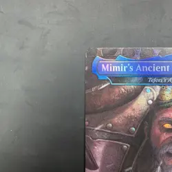 MTG Mimir's Ancient Wisdom, Foil, New/Unplayed, Secret Lair Drop x God of War - Image 3