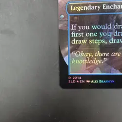 MTG Mimir's Ancient Wisdom, Foil, New/Unplayed, Secret Lair Drop x God of War - Image 4