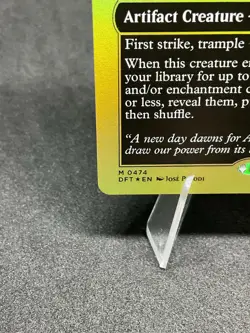 Brightglass Gearhulk (First-Place Foil) Aetherdrift Foil MTG 0474 - Image 4