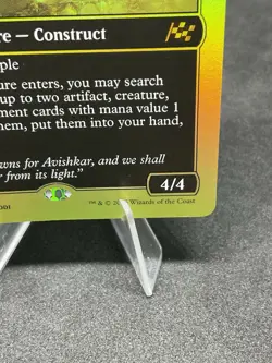 Brightglass Gearhulk (First-Place Foil) Aetherdrift Foil MTG 0474 - Image 5