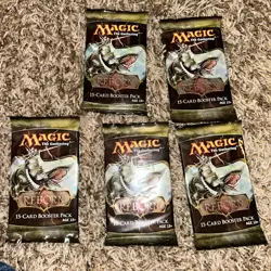 5x MTG Alara Booster Packs New Factory Sealed - Image 2