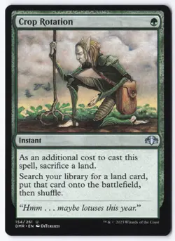 Crop Rotation U Dominaria Remastered 154 NM - Image 1