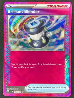 Pokemon Brilliant Blender Ace Spec 164/191 SSP Surging Sparks NM - Image 1
