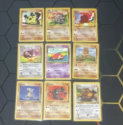 Pokemon Base Set lot 40+ Vintage Cards WOTC - Image 1