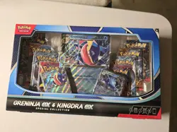 Pokemon Trading Card Game Greninja ex and Kingdra ex Special Collection Box - Image 1