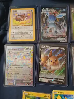 Pokemon Card Lot Of 18 Eevee And Pikachu Cards. Sylveon Gardevoir GX Tag Team - Image 5