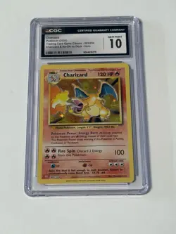 Pokemon Classic Collection Charizard CLC 003/034 Holo CGC 10 - Image 1