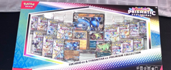 Pokemon Prismatic Evolutions Lucario Tyranitar Ex Premium Collection Sams Club - Image 1