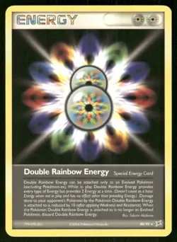 Pokemon Tcg Double Rainbow Energy #88 Team Magma & Team Aqua LP - Image 1