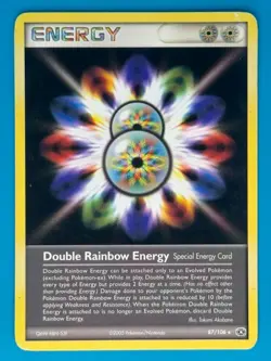Pokemon - Double Rainbow Energy 87/106 [Emerald Set] *Moderately Played - MP* - Image 1