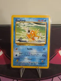 Magikarp 35/102 Pokemon TCG Base Set Uncommon LP - Image 1