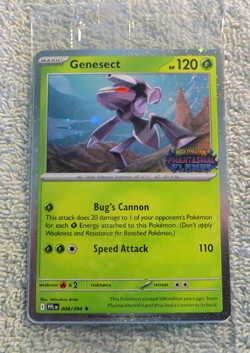 Genesect 008/094 Promo Stamped Holo - Pokemon Phantasmal Flames - Sealed - Image 1