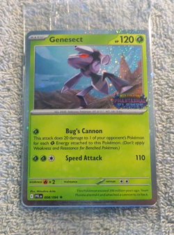 Genesect 008/094 Promo Stamped Holo - Pokemon Phantasmal Flames - Sealed - Image 3