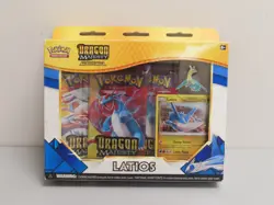 2018 Pokemon Dragon Majesty Pin Collection Latios Factory Sealed Box - Image 1