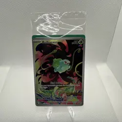 Pokemon TCG Mega Evolution Bulbasaur Stamped Promo 133/132 SEALED - Image 1