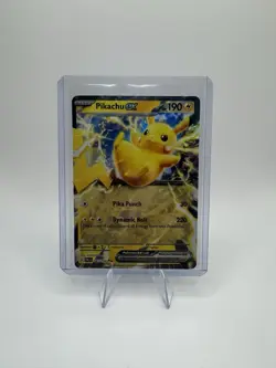 Pikachu Ex 63/193 Pokemon Paldea Evolved Double Rare Holo - Image 1