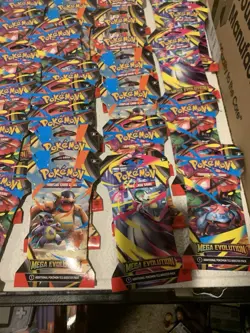 POKEMON TCG MEGA EVOLUTIONS SLEEVED BOOSTER LOT (40) FACTORY SEALED - Image 4