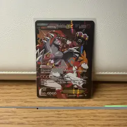 Pokemon Team Magma's Groudon EX Full Art Double Crisis 15/34 Lightly Played - Image 1