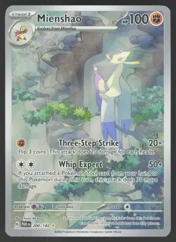 Mienshao 200/182 Illustration Rare Pokemon TCG Paradox Rift NM - Image 1