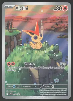 Victini SVP 208 Promo Pokemon TCG Scarlet & Violet Promo NM - Image 1