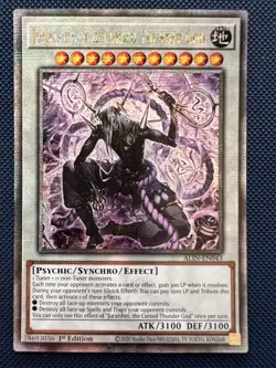 Yugioh Juraishin, the Cursed Thunder God ALIN-EN043 Quarter Century Secret Rare - Image 1
