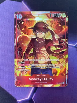 One Piece TCG: Luffy ST10-006 Treasure Booster Promo Card - MINT/NEAR MINT - Image 1
