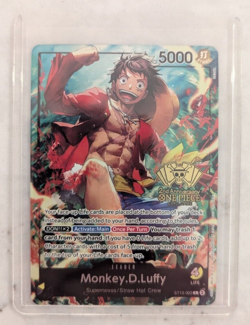 2nd Anniversary Luffy ST13-003 Promo Leader One Piece TCG Card Game (SEE PHOTOS) - Image 1