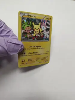 Pokemon TCG XY95 Pikachu Promo Card Black Star Rare Holo - Image 3