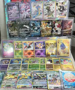 Pokemon Mix Lot (40) Cards Paldean Fates, Shiny Rare Holos, Radiants, All Mint! - Image 2