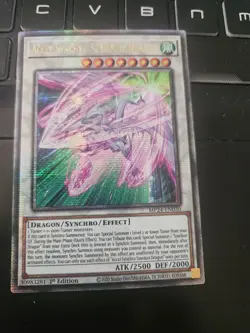 MP24-EN030 Accel Synchro Stardust Dragon - Quarter Century Secret Rare Card - Image 1