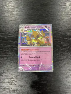 Mega Evolution Build and Battle Alakazam Promo Card and Deck SEALED Pokemon TCG - Image 1