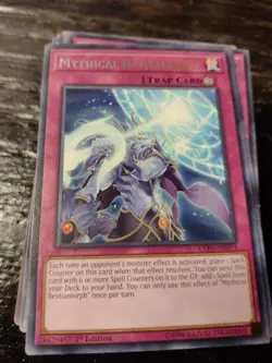 Yu Gi Oh 100 Card Random Lot (+5 Rares, Foils) *Vintage 1996 Cards* - Image 3
