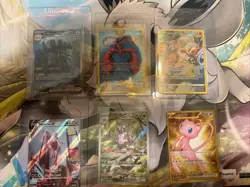 6x Pokemon Card Pack Fresh Rare Lot- Crown Zenith, 151, And Pokemon Go Mewtwo - Image 1