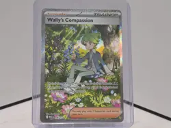 Wally's Compassion Trainer Pokemon Card 186/132 Mega Evolution - Image 3