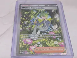 Wally's Compassion Trainer Pokemon Card 186/132 Mega Evolution - Image 5