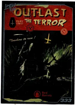 Outlaw 2 Limited Run Games Silver Trading Card #333 New No Creases or Tears - Image 1
