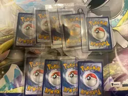 9x Pack Fresh Ultra Rare Pokemon Card Lot- Lost Origin, Chilling Reign, SH Fates - Image 2