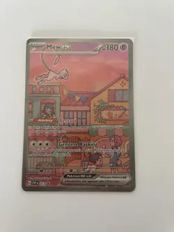 Mew ex SVP 053 Pokemon TCG Scarlet Violet 151 Black Star Promo Full Art Card NM - Image 1